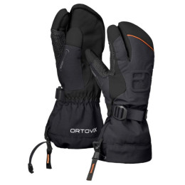 Muške skijaške rukavice Ortovox Freeride 3 Finger Glove crna BlackRaven