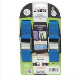 Trake Yate sa metalnom kopčom 2,5x200 plava