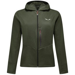 Ženska funkcionalna dukserica Salewa Pedroc Pl 3 Hd Jacket W zelena dark olive