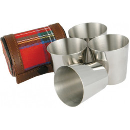 Set čašica Acron Sada pohárků 0,025 l crvena