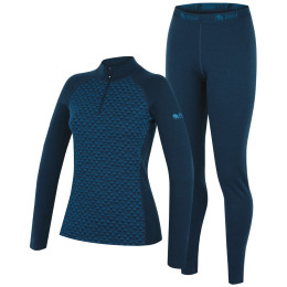 Ženski funkcionalni set Zulu Merino 240 Zip Long