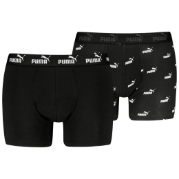 Muške bokserice Puma Elements Logo Print Boxers 2P