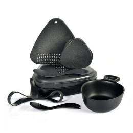 Set posuđa Light My Fire Outdoor MealKit BIO crna