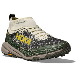 Muška obuća Hoka M Speedgoat 6 Mid Gtx crna/siva Truffle Salt / Cement