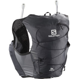 Prsluk za trčanje Salomon Active Skin 8 W Set crna Ebony
