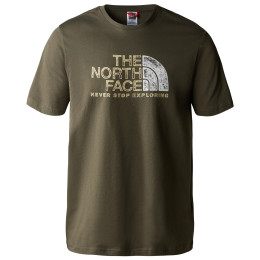 Muška majica The North Face S/S Rust 2 Tee tamno zelena