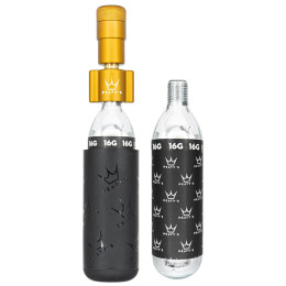 Pumpica Peaty´s Holeshot Co2 Pumpa + Bombičky 2 Ks - Road & Gravel žuta Bourbon