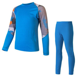 Dječiji funkcionalni set Sensor Merino Impress Set plava Blue/Camo