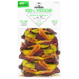 Sušeno povrće Usušil & Syn BIO Řepa & mrkev 25 g crvena