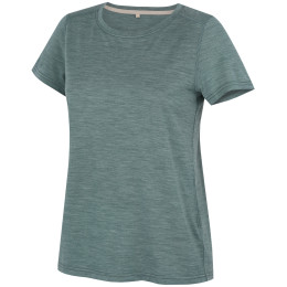 Ženska majica MOOA Merino Lyolite Horizon 150 Comfy plava dusty teal