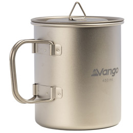 Šalica Vango Titanium Single Walled Mug 450ml srebrena Titanium