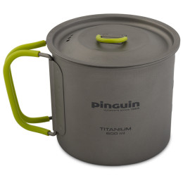 Posuda od titana Pinguin Mug Titan 600 ml siva
