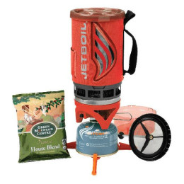 Kuhalo na plin Jet Boil Flash with Coffee press crvena/siva