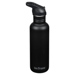 Boca od nehrđajućeg čelika Klean Kanteen Classic 27oz (w/Flip Seal Sport) crna Black