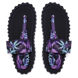 Ženske sandale Gumbies Slingback Purple Haze crna/ljubičasta černá/fialová