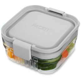 Kutija za užinu Packit Mod Snack Bento Box siva Steel Grey