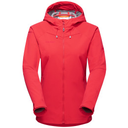 Ženska jakna Mammut Sapuen SO Hooded Jacket Women ružičasta Sunset