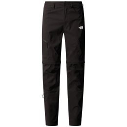 Muške hlače The North Face Exploration Reg Tapered Convertible Pants crna TNF BLACK