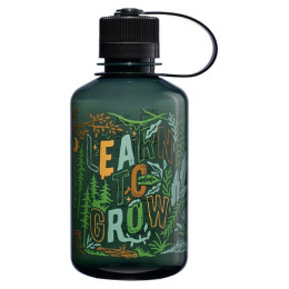 Boca Nalgene Narrow Mouth Wild Expressions 500 ml zelena Jade 'Learn 2 Grow'