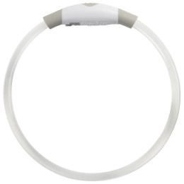 Svjetleća ogrlica za psa Nite Ize NiteHowl Mini LED bijela Disc-O Select