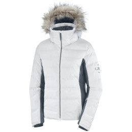 Ženska jakna Salomon Stormcozy Jacket W bijela White