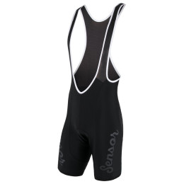 Muške biciklističke hlače Sensor Cyklo Classic crna