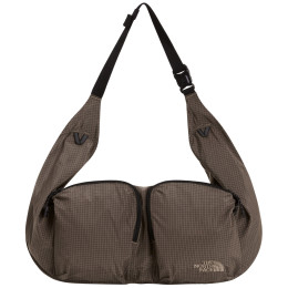 Torba preko ramena The North Face Never Stop Utility Sling smeđa Garnet