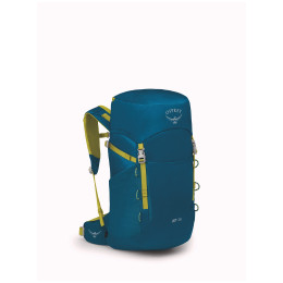 Dječji ruksak  Osprey Jet 28 plava blue spikemoss/lemongrass