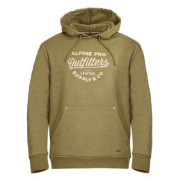 Muška dukserica Alpine Pro Nubej zelena