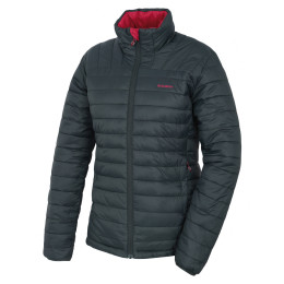 Ženska zimska jakna Husky Nodiq L crna/zelena