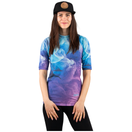 Ženska funkcionalna majica Drexiss All Mist Violet Merino Active