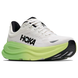 Ženske tenisice za trčanje Hoka Bondi 9 Wide bijela/zelena White / Tart Apple