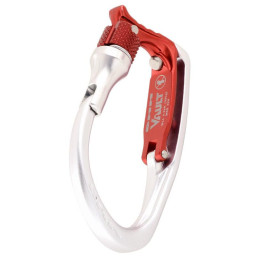 Karabiner DMM Vault Locking siva/crvena
