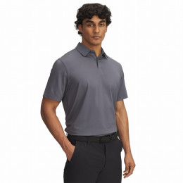 Muške funkcionalne majice Under Armour T2G Polo Lb siva/bijela Castlerock/White