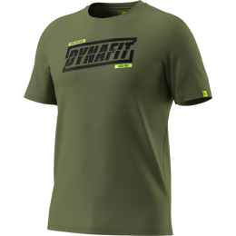 Muška majica Dynafit Graphic Co T-Shirt M zelena 5A41 - military green/TABLOID