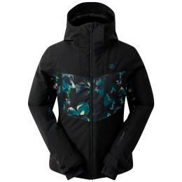 Ženska bunda za skijanje Dare 2b Iced Jacket crna/zelena Black/Electric Floral Print