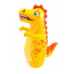 Lutka na napuhavanje Intex 3-D Bop Bags 44669NP žuta