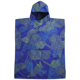 Pončo PackTowl Changing Poncho plava Botanical