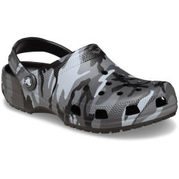 Papuče Crocs Classic Camouflage Clog crna/siva Black/Slate Grey
