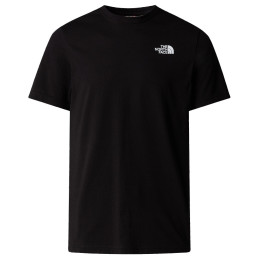Muška majica The North Face M Ss Mountain Outline Tee crna