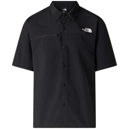 Muška košulja The North Face Packable Short Sleeve Shirt crna TNF BLACK