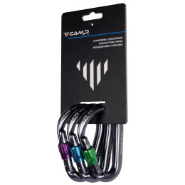 Set karabinera za penjanje Camp Nimbus Lock 3 Pack siva
