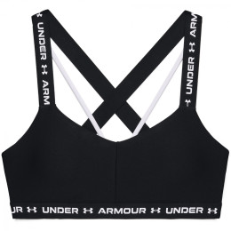 Grudnjak Under Armour Crossback Low crna Black/White/White