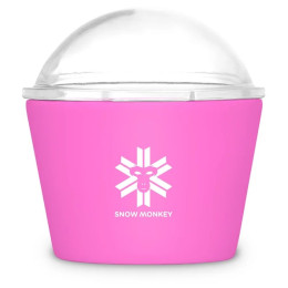Termos zdjela za hranu Snow Monkey Freezie roza / bijela pink