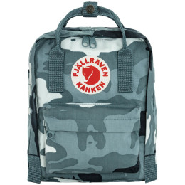 Gradski ruksak Fjällräven Kånken Graphics Mini plava Nimbus Blue-Hidden Animals