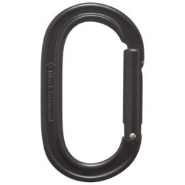 Karabiner Black Diamond Oval Keylock crna Black