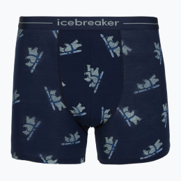 Muške funkcionalne bokserice Icebreaker Men M 150 Anatomica Boxers BearTourAOP