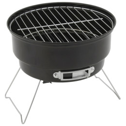 Roštilj na drveni ugljen Cattara BOSA přenosný s taškou crna