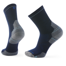 Čarape Smartwool Hike Targeted Cushion Mid Crew Socks plava/siva DEEP NAVY