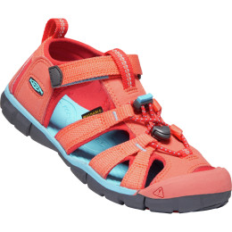 Dječje sandale Keen Seacamp II CNX JR narančasta Coral/PoppyRed